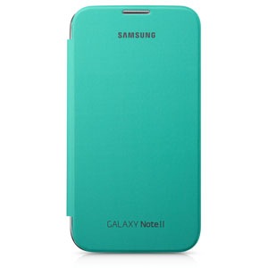 lime galaxy note 2 flip cover