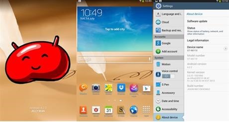 Download Android 4.2.2 for Galaxy Note 8.0 N5110