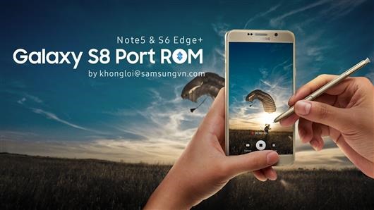 download Galaxy S8  ROM for Note 5