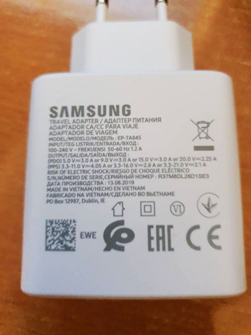 45W Galaxy Note 10 Charger review